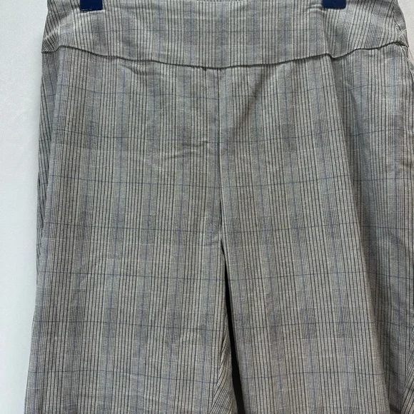 JENNA ROSE Gray plaid pants NWT Size M - Picture 3 of 10